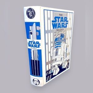 The Star Wars Trilogy White R2D2 Sterling White Leatherbound 2015 Edition (Rare)